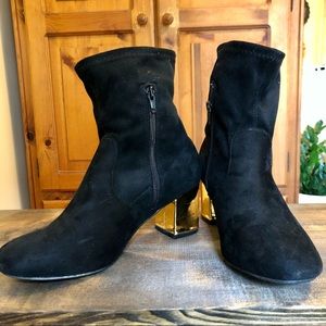 Black Suede Boots
